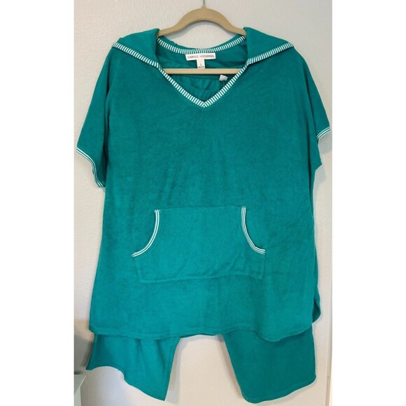 Carole Hochman Terry 2 Piece Lounge Set -Size Large - Picture 1 of 16